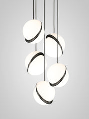 Mini Crescent Chandelier 5 Piece