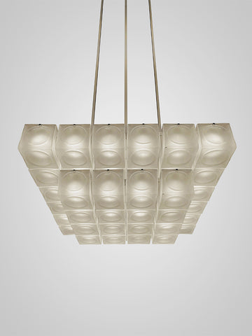 CHANT 2 TIER 6x6 CHANDELIER